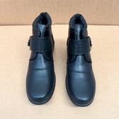 Wonder Walk Botines negros con velcro y forro polar · Foto 1