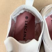 LASCANA Zapatillas deportivas blancas y rosas · Foto 7