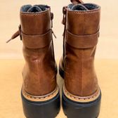 Rieker Botines de cuero sintético con cordones y hebilla · Foto 5
