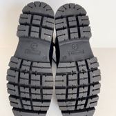 Tamaris Botines militares plataforma cuero negro · Foto 15