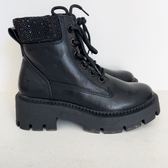 Tamaris Botines plataforma con cordones estilo militar · Foto 9