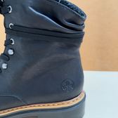 Rieker Botines negros con cordones estilo militar · Foto 6