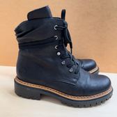 Rieker Botines negros con cordones estilo militar · Foto 8