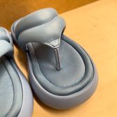 Camper Sandalias de piel azul para mujer. · Foto 4