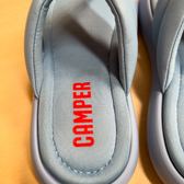 Camper Sandalias de piel azul para mujer. · Foto 7