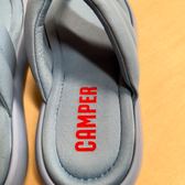Camper Sandalias de piel azul para mujer. · Foto 8