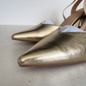 Even&Odd Even&Odd Tacones de tiras al tobillo doradas · Photo 7