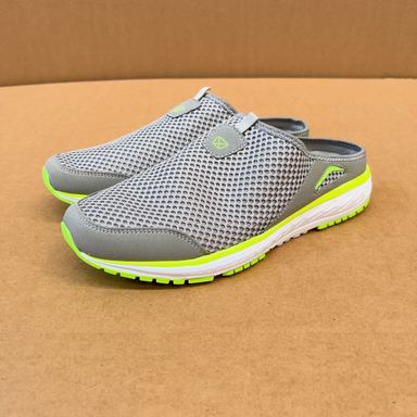 Authentic Le Jogger · Zuecos deportivos mesh transpirable · Gris, Verde