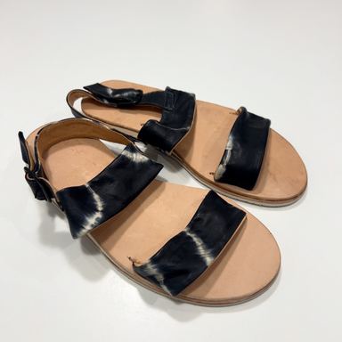 Camper · Sandalias Camper planas con tiras cruzadas · Negro, Beige