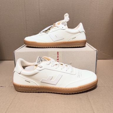 Varios · Flamingos Life Stadion Sneakers Sostenibles · Blanco, Beige