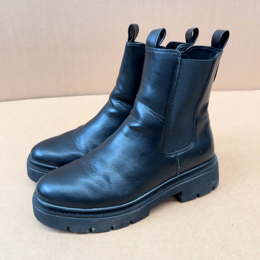 Marco Tozzi Botines Chelsea con plataforma y cremallera · Foto 1