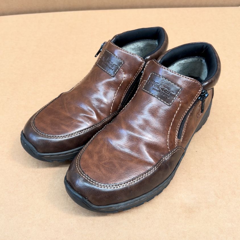 Rieker rieker Mocasines de cuero con cremallera · Foto 1