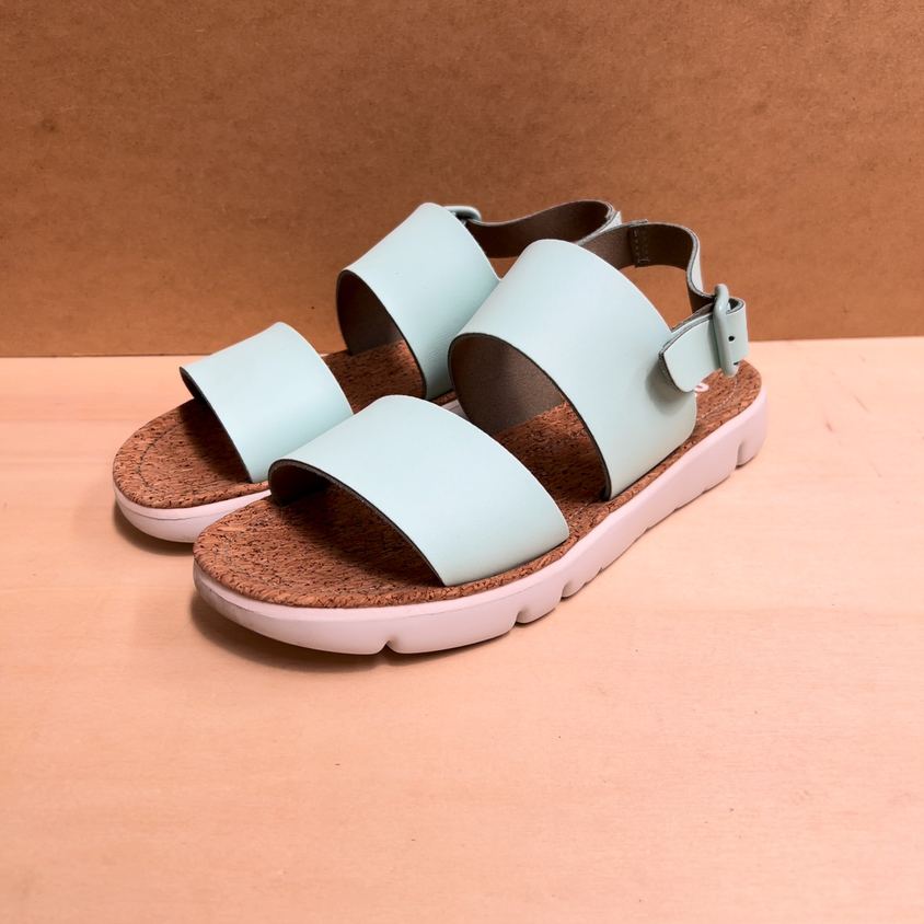 Camper Sandalias de piel color menta para mujer · Foto 1